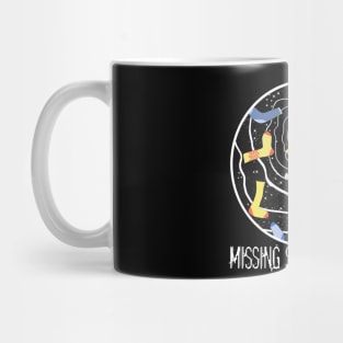 The Missing Sock Wormhole Mug